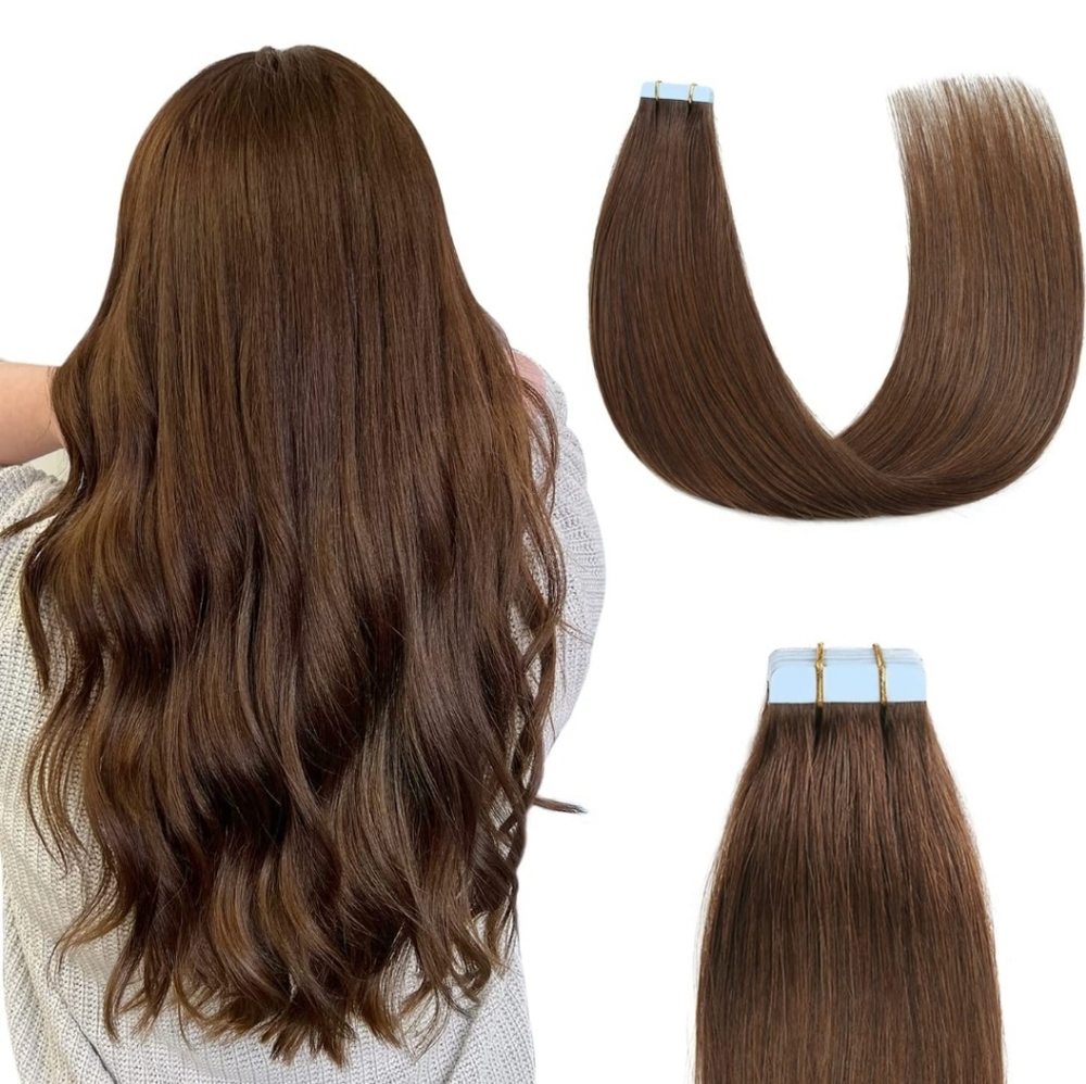 12 inch 40g real human hair tape in extensions